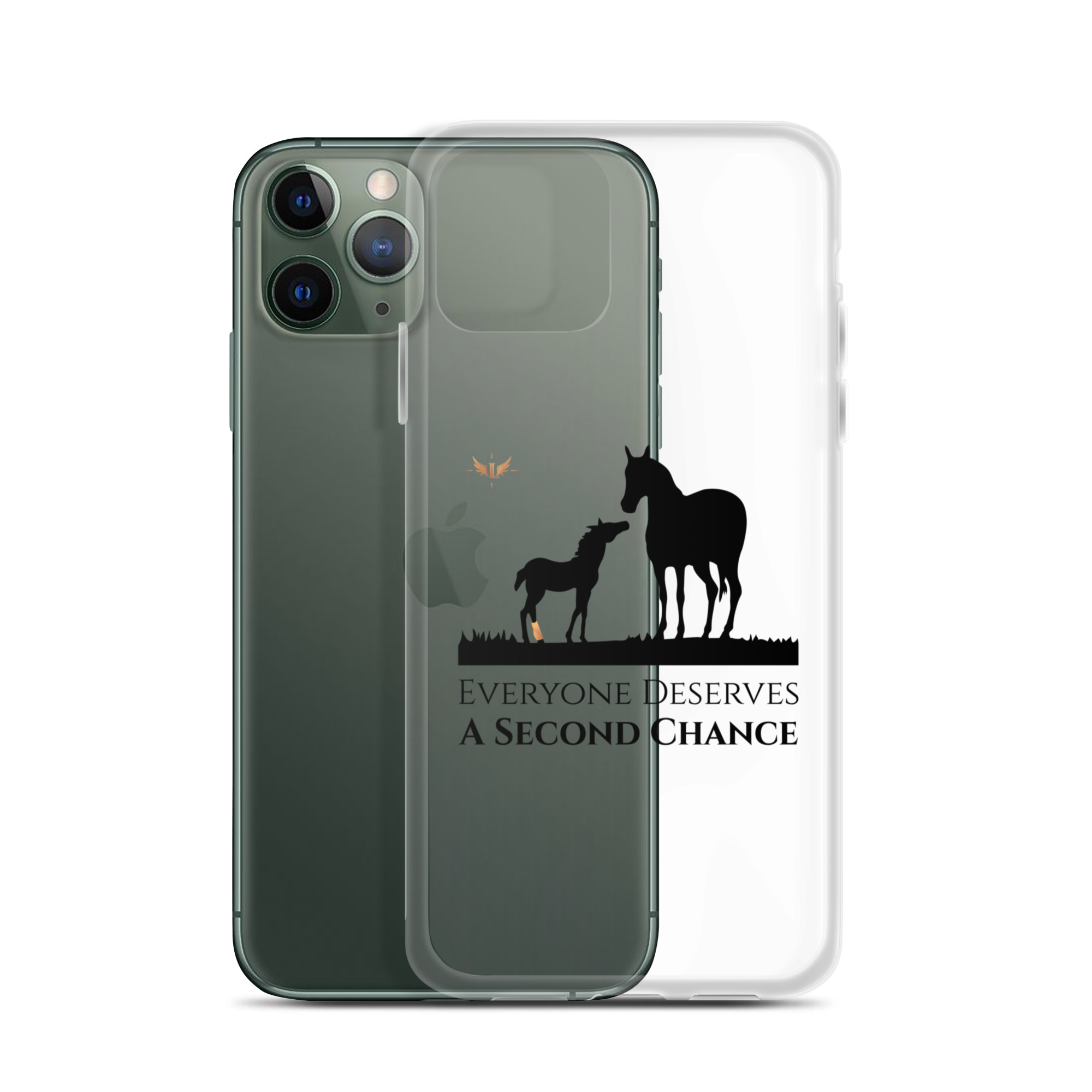 Everyone Deserves A Second Chance Clear Case for iPhone® - Image 5