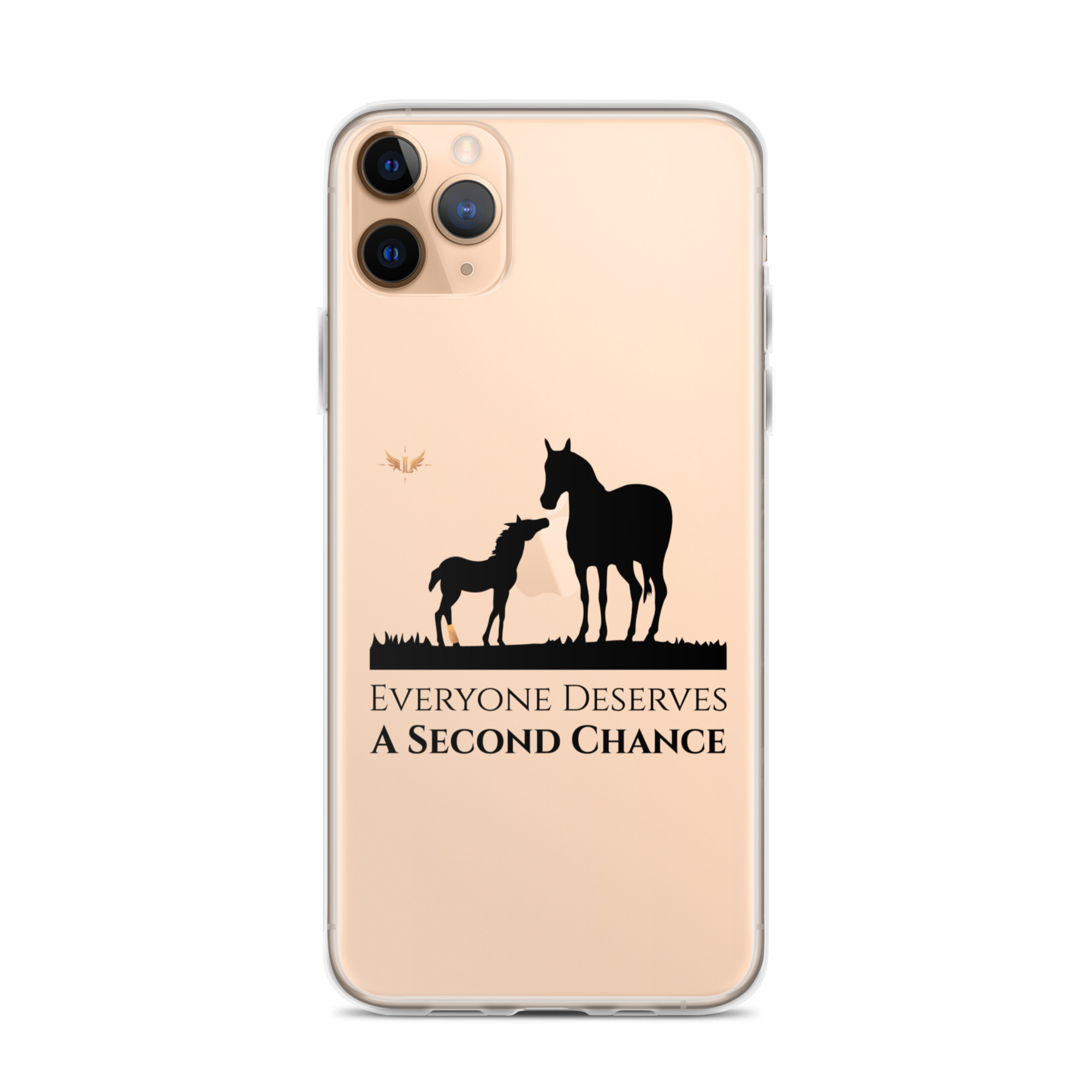 Everyone Deserves A Second Chance Clear Case for iPhone® - Image 2