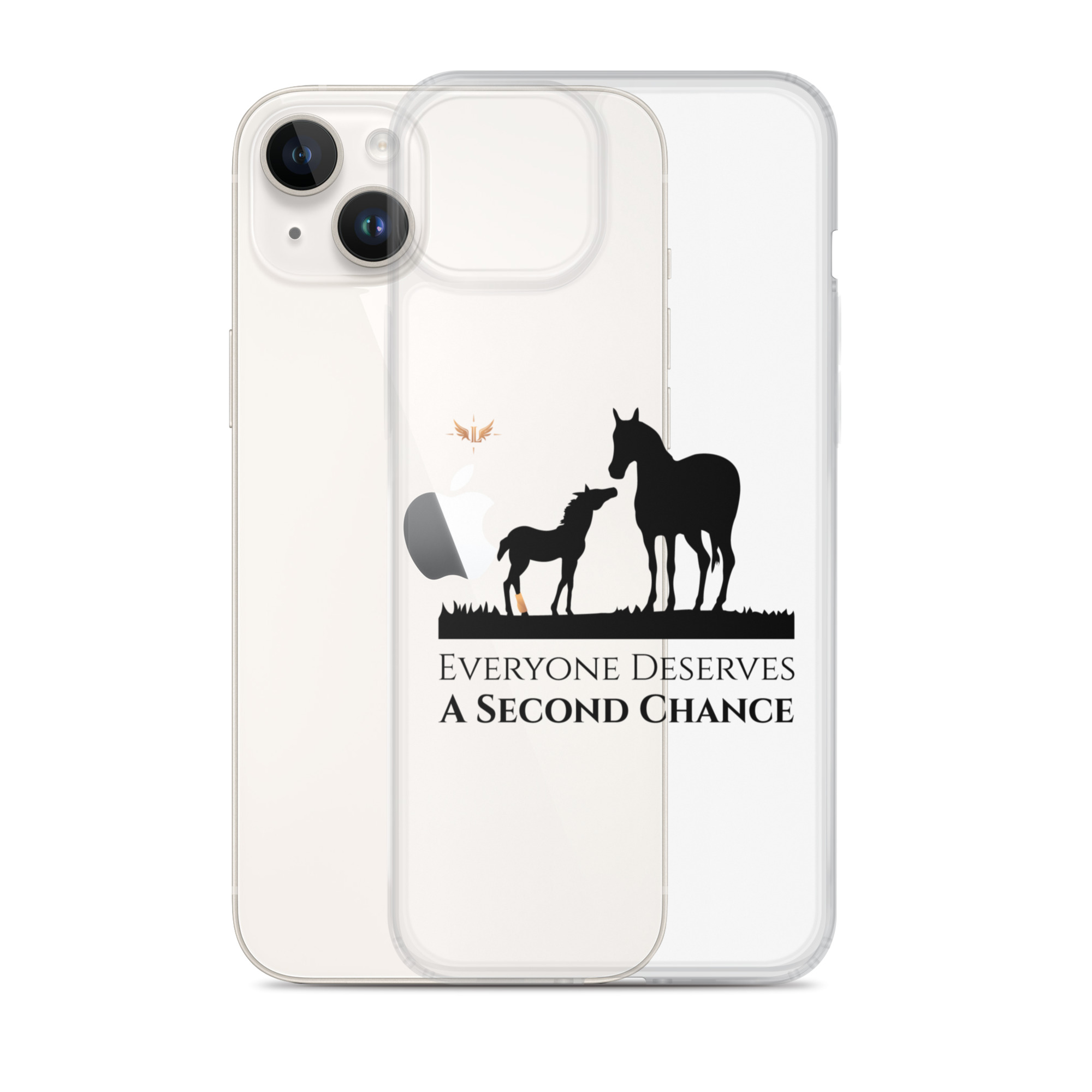 Everyone Deserves A Second Chance Clear Case for iPhone® - Image 25
