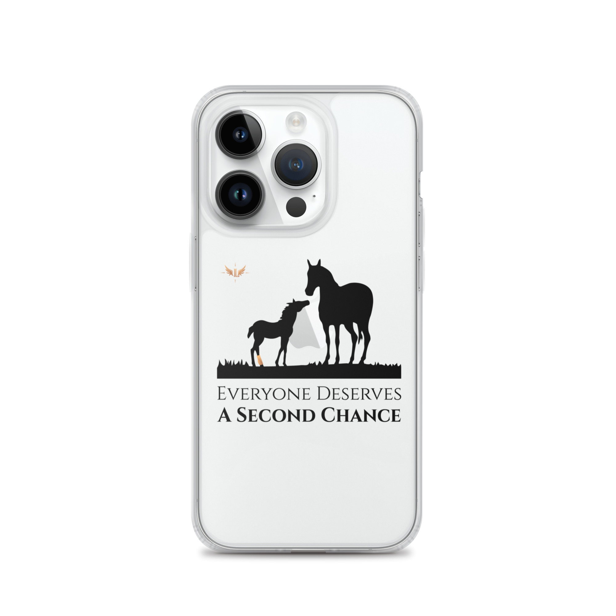 Everyone Deserves A Second Chance Clear Case for iPhone® - Image 28
