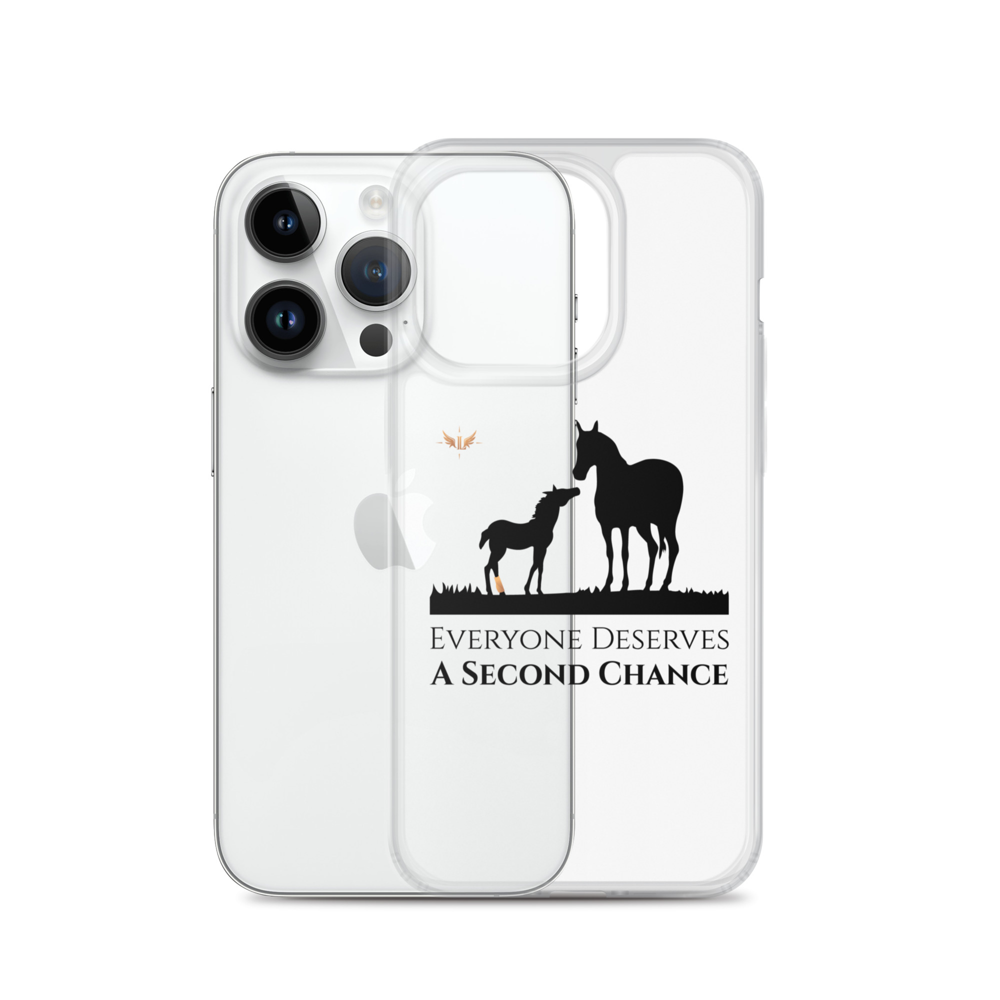 Everyone Deserves A Second Chance Clear Case for iPhone® - Image 29