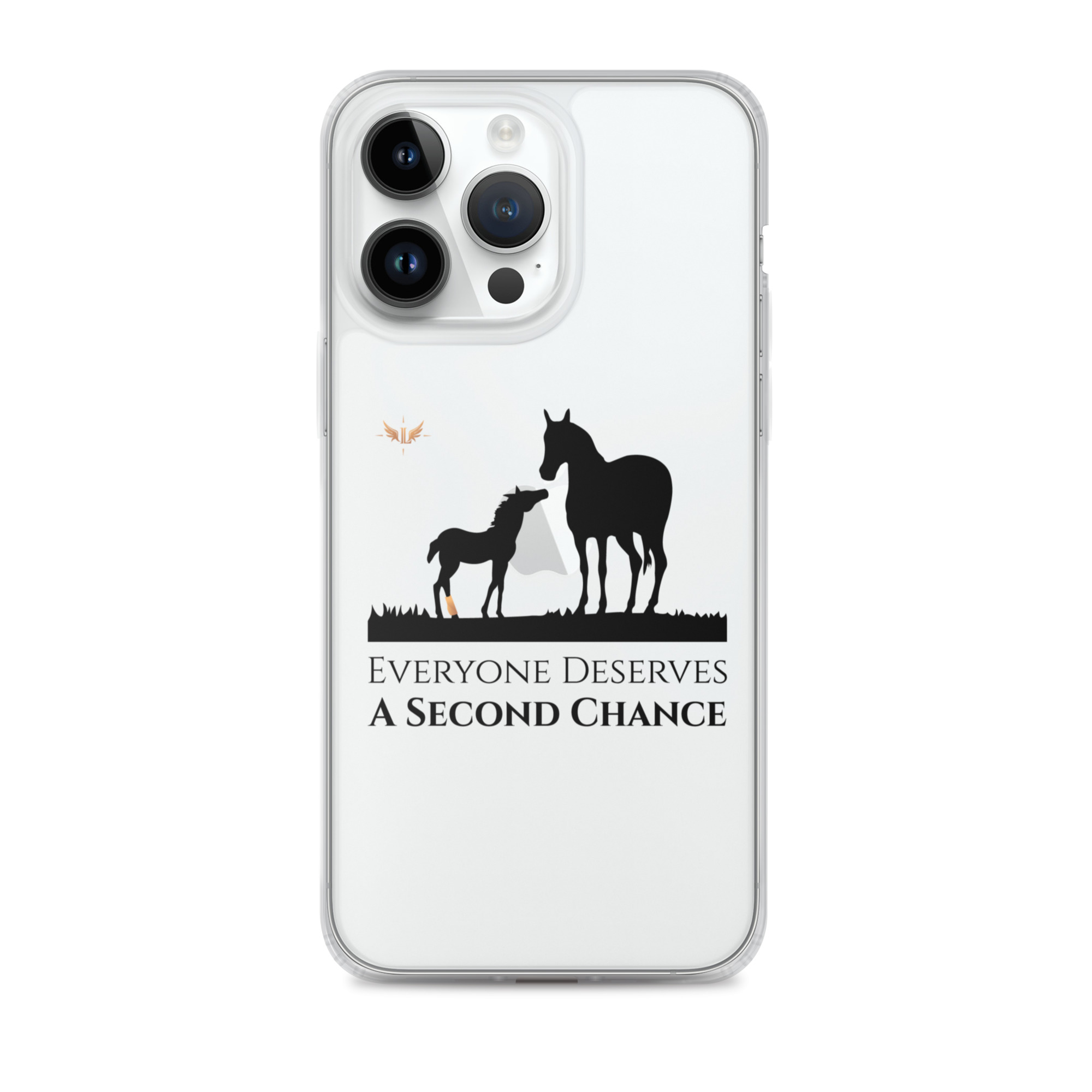 Everyone Deserves A Second Chance Clear Case for iPhone® - Image 26