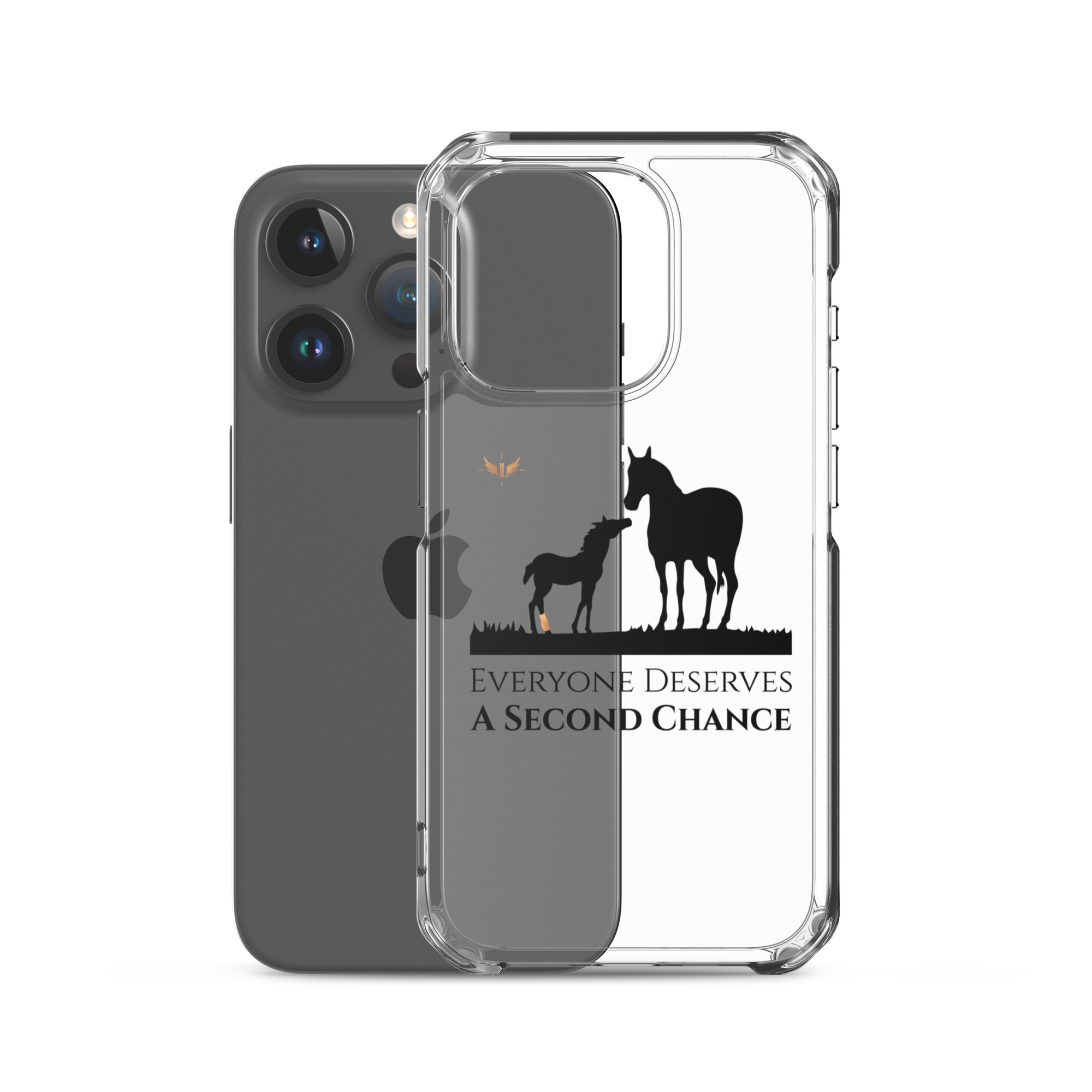 Everyone Deserves A Second Chance Clear Case for iPhone® - Image 36