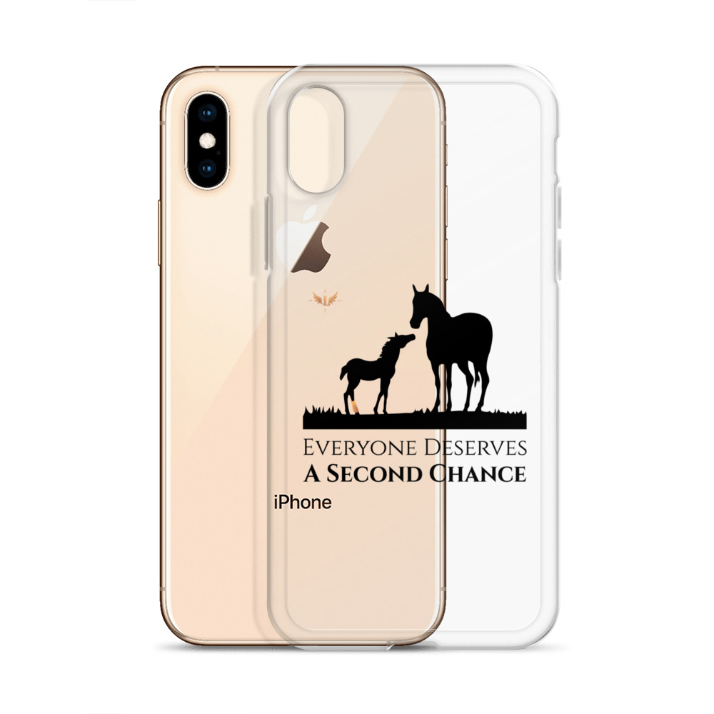 Everyone Deserves A Second Chance Clear Case for iPhone® - Image 46