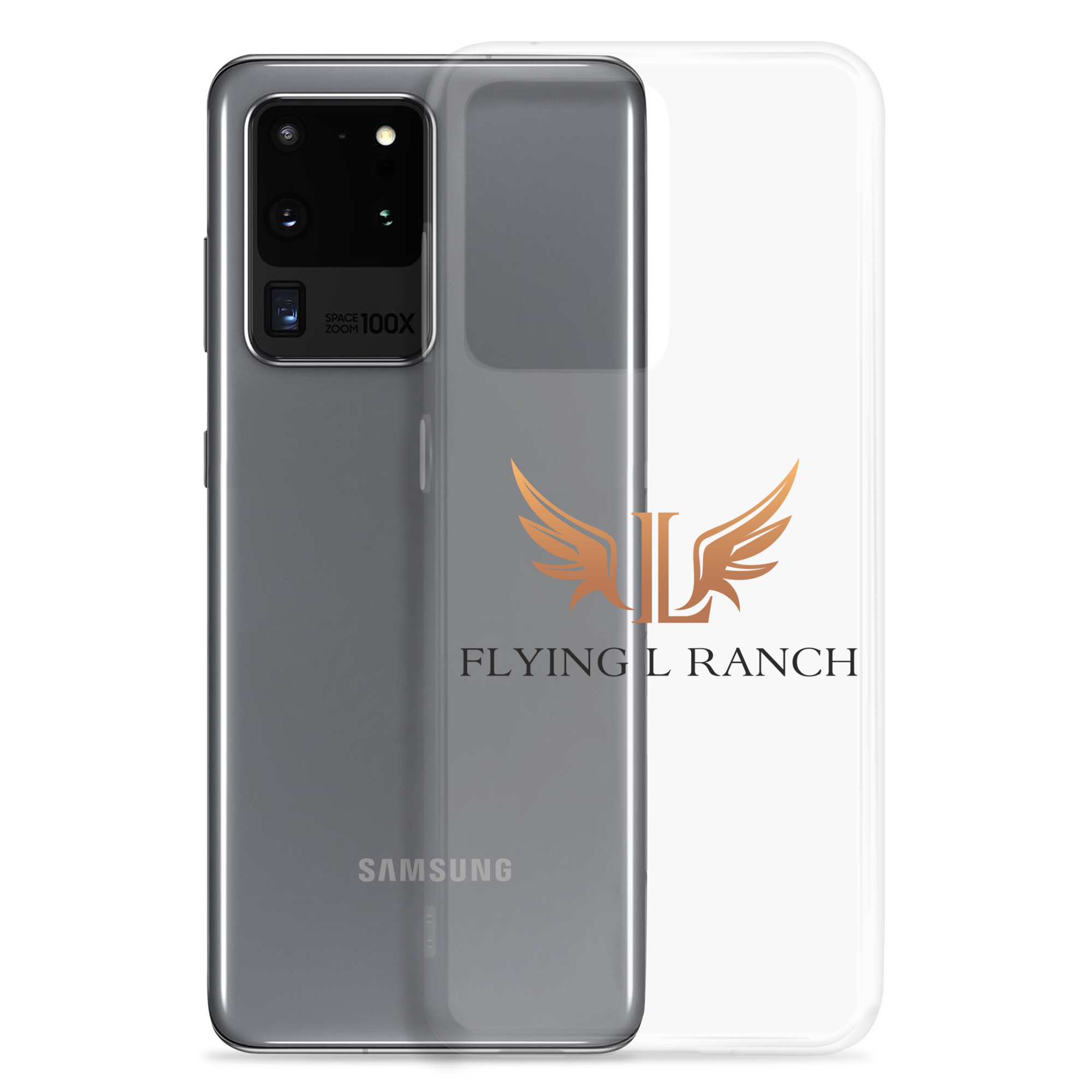 Flying L Ranch Logo Clear Case for Samsung® - Image 10