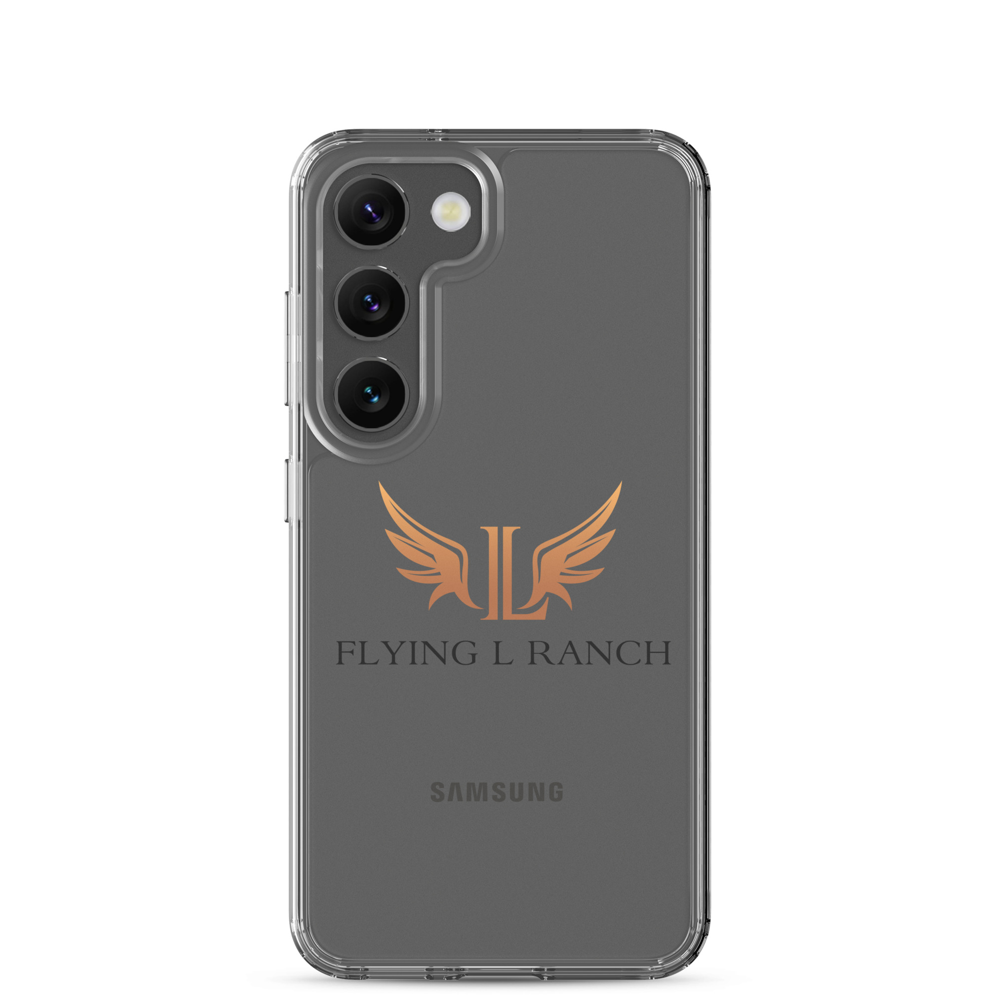Flying L Ranch Logo Clear Case for Samsung® - Image 29