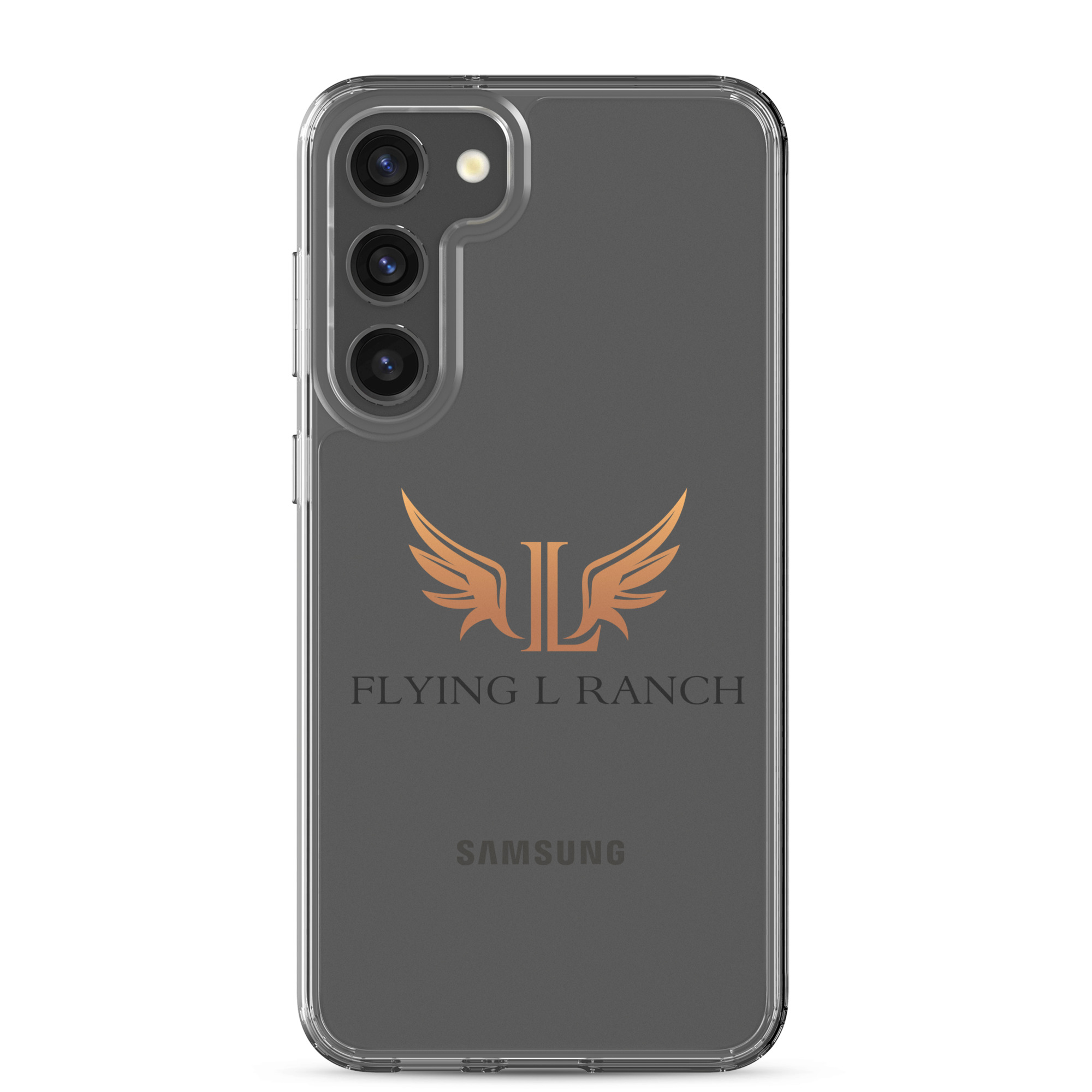 Flying L Ranch Logo Clear Case for Samsung® - Image 25