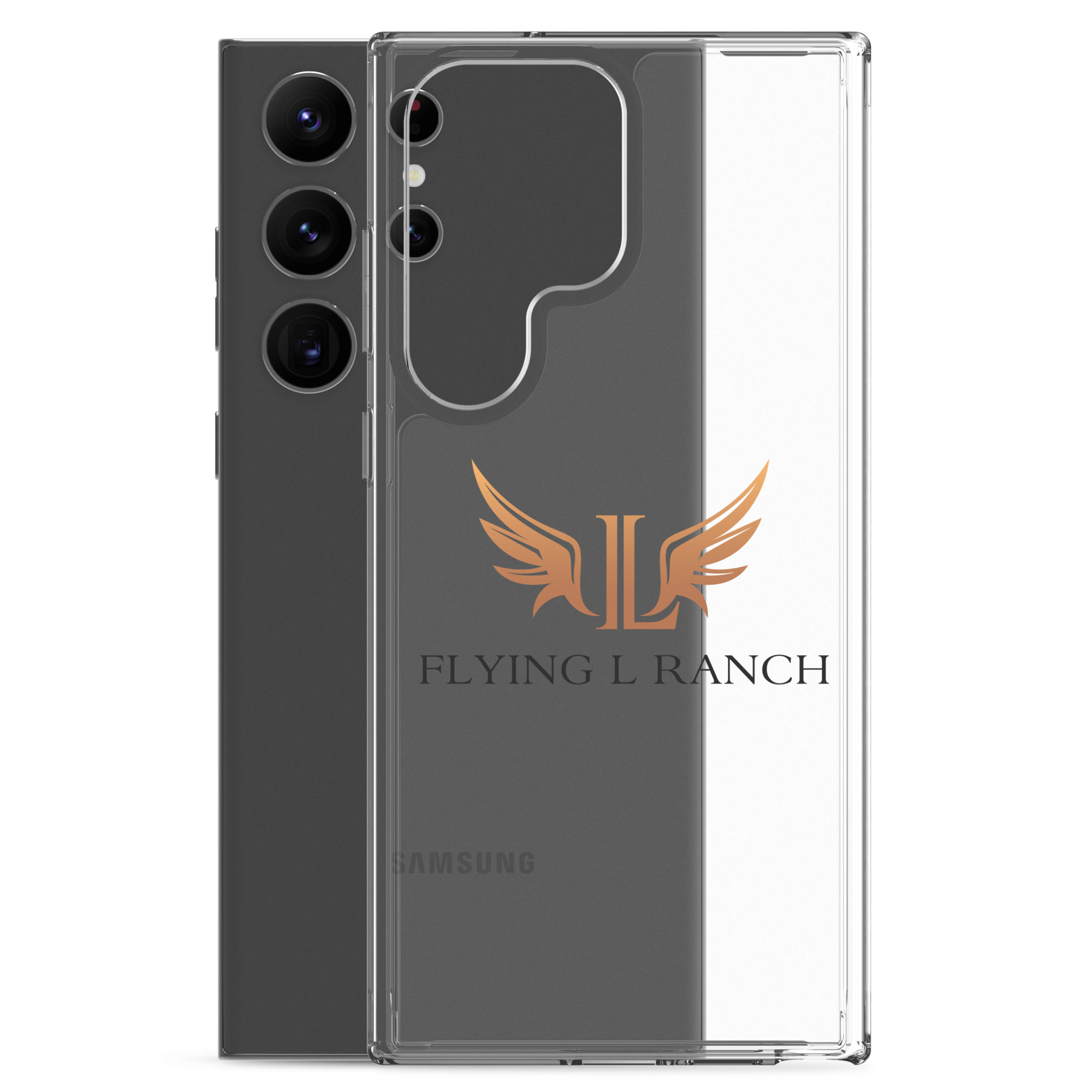 Flying L Ranch Logo Clear Case for Samsung® - Image 28
