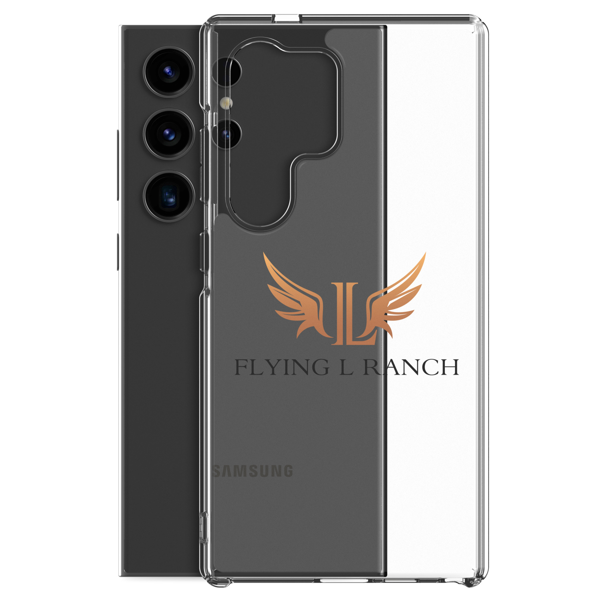 Flying L Ranch Logo Clear Case for Samsung® - Image 34