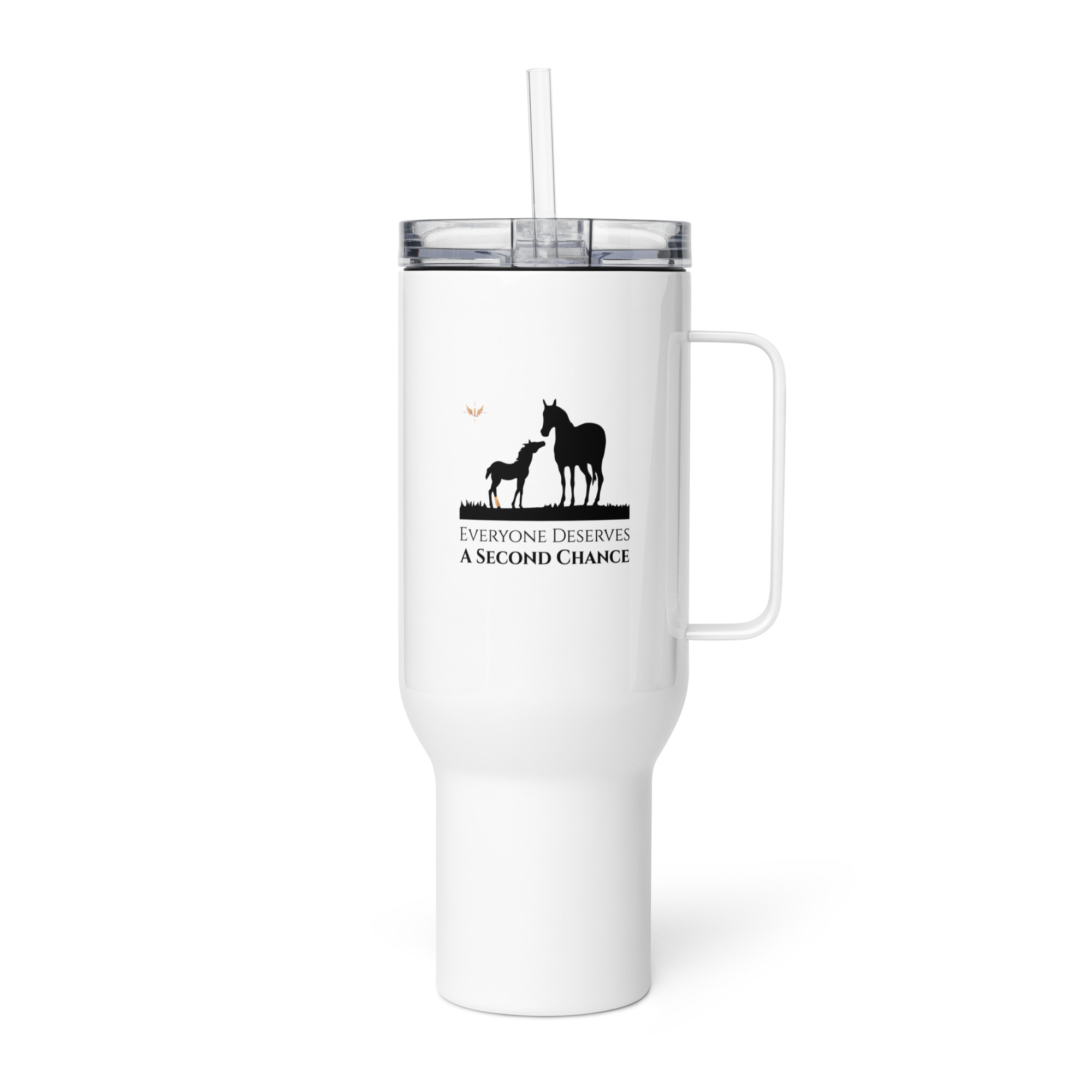 Everyone Deserves A Second Chance Travel Mug With A Handle - Image 5