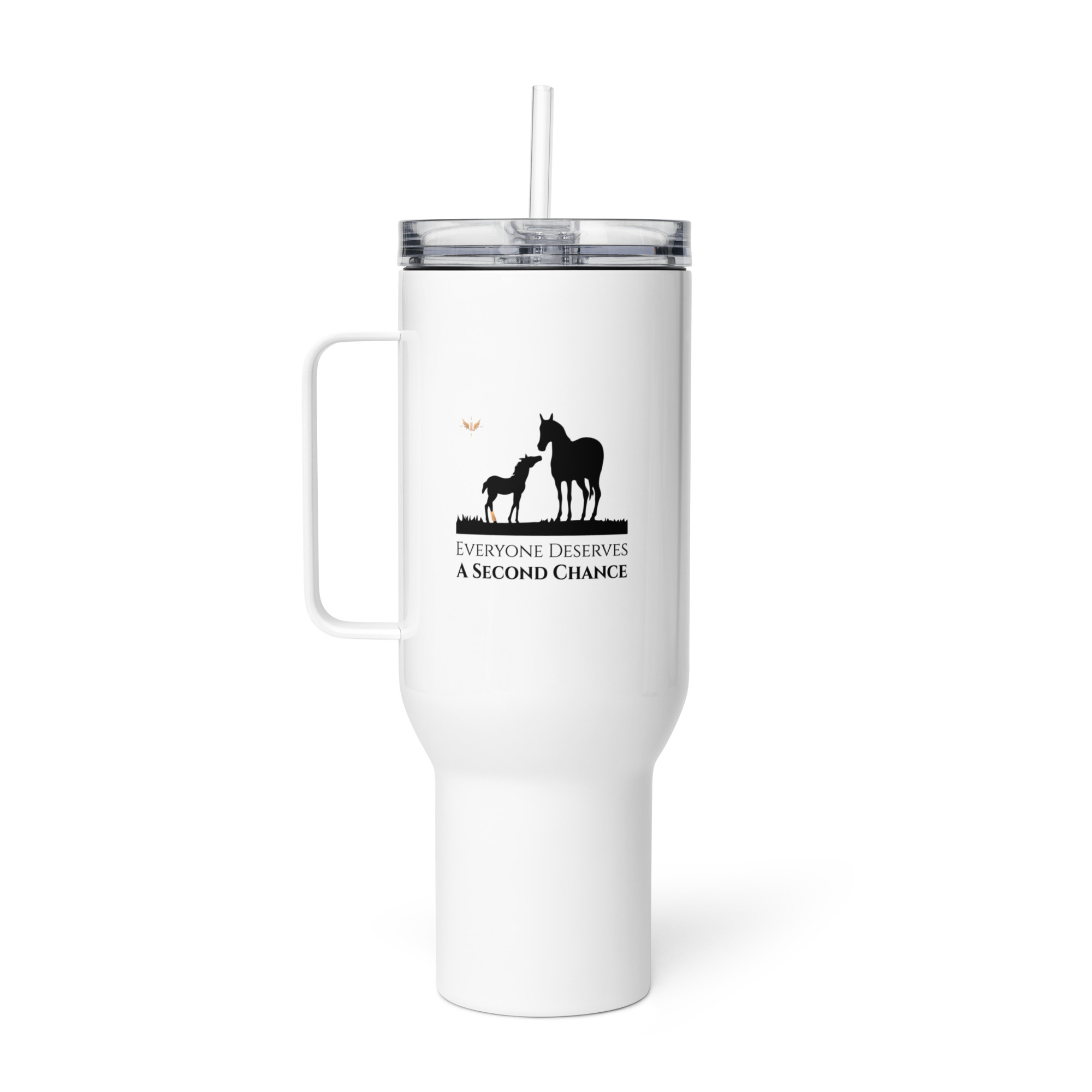 Everyone Deserves A Second Chance Travel Mug With A Handle - Image 6