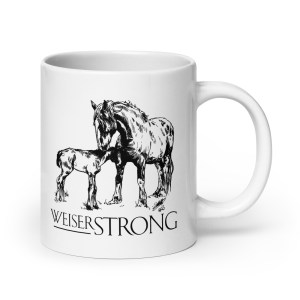Weiser Strong White Glossy Mug