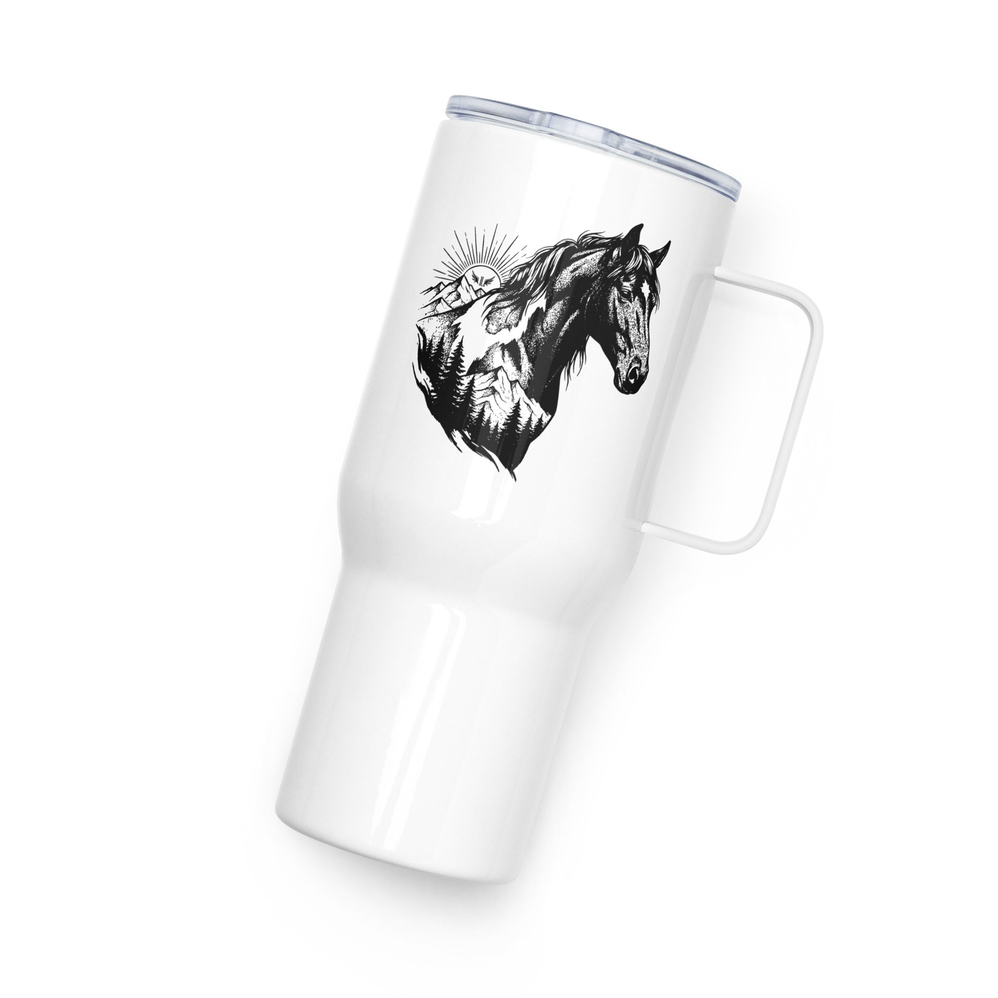 He's Back! Sunrise Travel Mug w/ Handle - Image 2